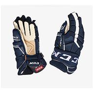CCM Super Tacks AS1 SR, Dark Blue/White, Senior, 14" - Hockey Gloves