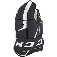 CCM Super Tacks AS1 YTH, Black/White, Kids, 9" - Hockey Gloves