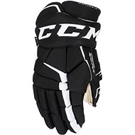 CCM Tacks 9060 JR, Black/White, Junior, 12" - Hockey Gloves