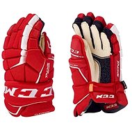 CCM Tacks 9080 JR, Red/White, Junior, 12" - Hockey Gloves