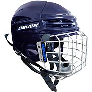 Bauer IMS 5.0 Combo 2019 SR, dark blue, Senior, M, 54-58cm - Hockey Helmet