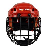 Hejduk XX Combo, red, Senior - Hockey Helmet
