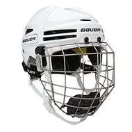 Bauer Re-Akt 75 Combo SR, white, Senior - Hockey Helmet