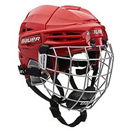 Bauer Re-Akt 100 Combo YTH, red, Children's, 49-54cm - Hockey Helmet