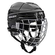 Bauer Re-Akt 100 Combo YTH, black, Children, 49-54cm - Hockey Helmet