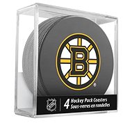 InGlasCo NHL Coasters Cube Boston Bruins - Puck