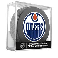 InGlasCo NHL Coasters Cube Edmonton Oilers - Puck