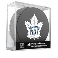 InGlasCo NHL Coasters Cube Toronto Maple Leafs - Puck
