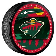 InGlasCo NHL Medallion Blister 1 piece Minnesota Wild - Puck