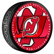 InGlasCo NHL Medallion Blister 1 piece New Jersey Devils - Puck