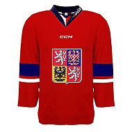 CCM National jersey red without ads, Senior, XL - Jersey