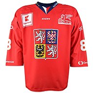 CCM National jersey with advertising red Pastrňák, Senior, M - Jersey