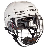 CCM Tacks 910 Combo SR, White, Senior, size S, 52-57cm - Hockey Helmet
