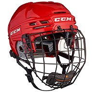 CCM Tacks 910 Combo SR, Red, Senior, size S, 52-57cm - Hockey Helmet