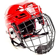 CCM Tacks 310 Combo SR, red, Senior, size 3.5 mm S, 51-56cm - Hockey Helmet