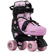 SFR - Nebula Adjustable Black/Pink - adjustable trekking skates - Roller Skates