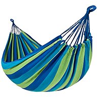 Gardlov Hammock 80 × 200 cm, blue-green stripes - Hamaka