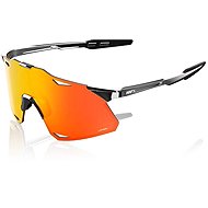 100% Speedlab Hypercraft Black Chrome HiPER Red Mirror - Cycling Glasses