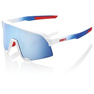 100% Speedlab S3 Total Energies Team Matte White/Metallic Blue HiPER Blue Multilayer Mirror Lens - Kerékpáros szemüveg