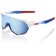 100% Speedlab S2 Total Energies Team Matte White/Metallic Blue HiPER Blue Multilayer Mirror Lens - Kerékpáros szemüveg