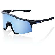 100% Speedlab Speedcraft Matte Black HiPER Blue Multilayer Mirror Lens - Cycling Glasses