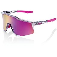 100% Speedlab Speedcraft Polished Translucent Grey Purple Multilayer Mirror Lens - Cycling Glasses