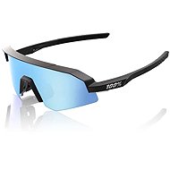 100% Speedlab Slendale XS Matte Black HiPER Blue Multilayer Mirror - Cycling Glasses