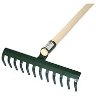 Strend Pro Rake R107SK - 16 teeth, garden rake with handle - Rake
