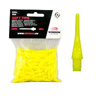 Windson Micro Plastic tips 18 mm, 150 pcs, yellow - Dart Tips