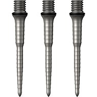 Mission Metal tips Titan Ripple, silver 30 mm - Dart Tips