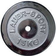 Acra Chromium weight 15kg/25mm rod - Gym Weight
