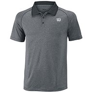 Wilson M Core Polo Dk Gray / BK L - T-Shirt