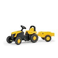 Rolly Kid JCB with a Trailer - Pedal Tractor 