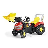 X - track homlokrakodóval - Pedálos traktor