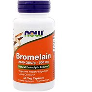 NOW Foods Bromelain 500 mg, 100 capsules - Dietary Supplement