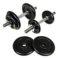 Stormred Painted Dumbbell Set 18 kg Black - Dumbell Set