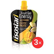 Isostar Actifood 3 x 90g, Exotic - Energy Gel