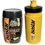 Isostar Hydrate & perform powder 400 g, pomaranč + bidon gratis - Iontový nápoj