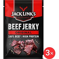 Jack Links Beef jerky original 3 x 60 g - Dried Meat
