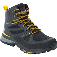 Jack Wolfskin Force Striker Texapore MID M, Black/Yellow, size EU 43/267mm - Trekking Shoes
