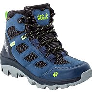 Jack Wolfskin Vojo Texapore MID K, Blue/Yellow - Trekking Shoes