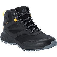 Jack Wolfskin Woodland Tex Mid K black/yellow EU 33 / 200 mm - Trekking Shoes
