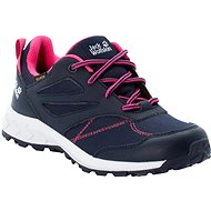 Jack Wolfskin Woodland Tex Low K blue/pink EU 37 / 226 mm - Trekking Shoes
