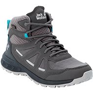 Jack Wolfskin Woodland 2 Tex Mid W grey/blue EU 39.5 / 238 mm - Trekking Shoes