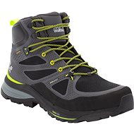 Jack Wolfskin Force Striker Texapore Mid M, Grey/Yellow, size EU 43/267mm - Trekking Shoes