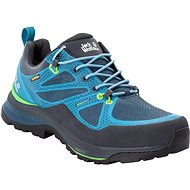 Jack Wolfskin Force Striker Texapore Low M, Blue/Green, size EU 44.5/276mm - Trekking Shoes
