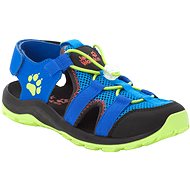 Jack Wolfskin Outdoor Action Sandal K, Black/Yellow, size EU 31/186mm - Sandals