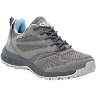 Jack Wolfskin Woodland Texapore Low W, Grey/Blue, size EU 40.5/255mm - Trekking Shoes