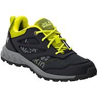 Jack Wolfskin Woodland Low K, Black/Yellow, size EU 32/193mm - Trekking Shoes