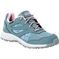 Jack Wolfskin Woodland Texapore Low K, Grey/Pink, size EU 34/206mm - Trekking Shoes